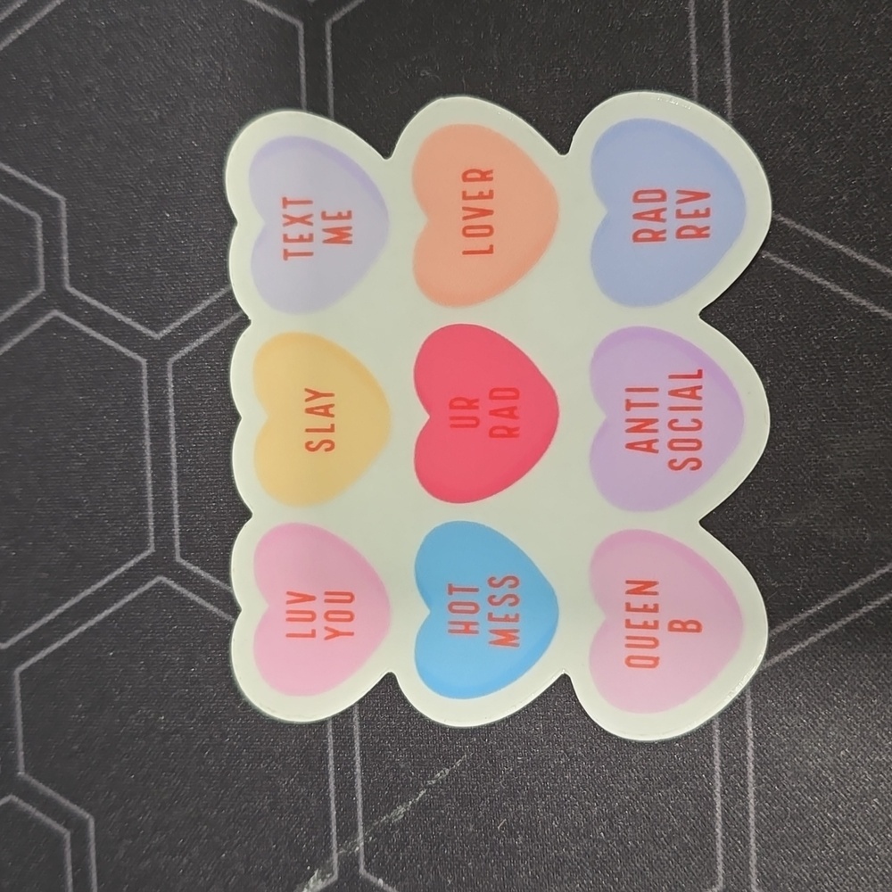 Rad Rev Sweet Hearts Sticker